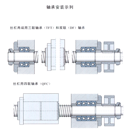 机床丝杠用推力角接触球轴承 机床丝杠用推力角接触球轴承
