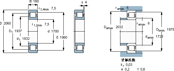 SKFBC1B 322416/HA1轴承图纸