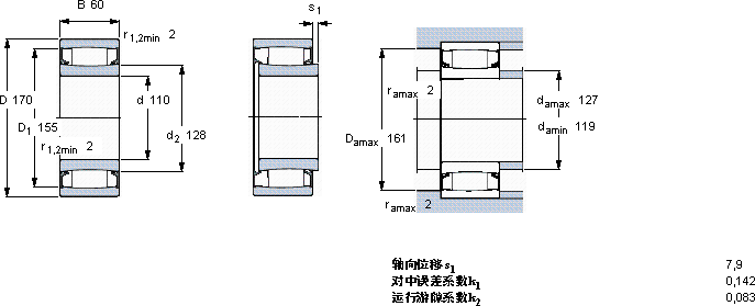 SKFC 4022-2CS5V *轴承图纸