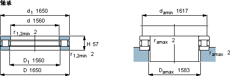 SKFBGSB 358395/HA1轴承图纸