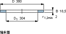 SKFGS 81160轴承图纸