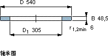 SKFGS 89460轴承图纸