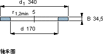 SKFWS 89434轴承图纸