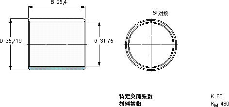 SKFPCZ 2016 B轴承图纸