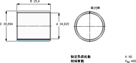 SKFPCZ 2216 B轴承图纸