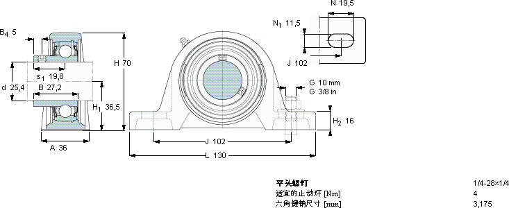 SKFSY 1. RM轴承图纸