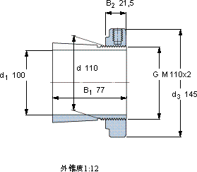SKFH 322 E轴承图纸