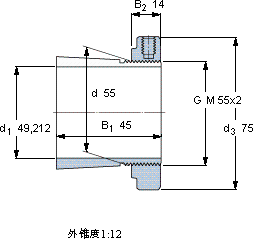 SKFHA 311 E轴承图纸