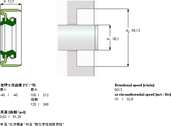 SKFCR 14977轴承图纸