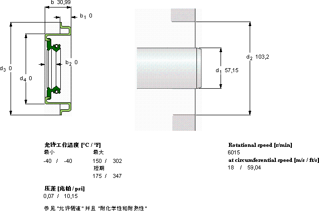 SKFCR 22653轴承图纸