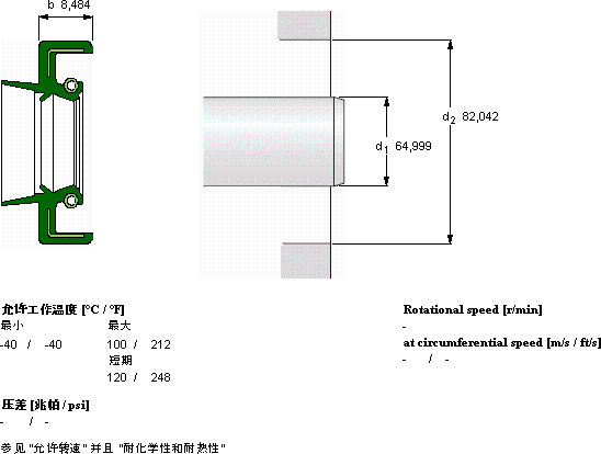 SKFCR 25004轴承图纸