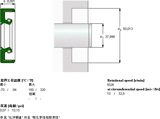 SKFCR 14713轴承图纸