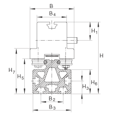 INA主轴执行器 MPLF32-ZR, 
