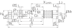 INA直线工作台 LTE30-Tr20x4-B, 梯形丝杆驱动