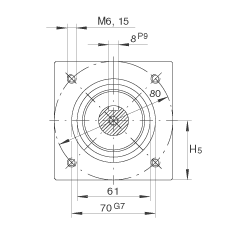 INA可伸缩直线执行器 MTKUSE25-ZR, 齿形带驱动；带六排球的滑块