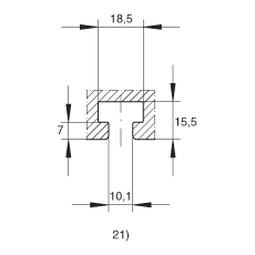 INA串联直线执行器 MDKUE25-3ZR, 带有两排球的滑块