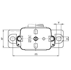 FAG直立式轴承座 S3038-H-N-FZ-AB-L + 23038-E1-K-TVPB, 剖分，用于带锥孔和紧定套的调心滚子轴承，毛毡密封，脂润滑