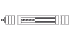 INA直线执行器 MKUVE20-KGT50, 带有四排球的滑块